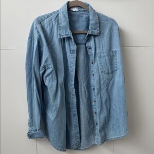 Jillian Harris Denim Shirt